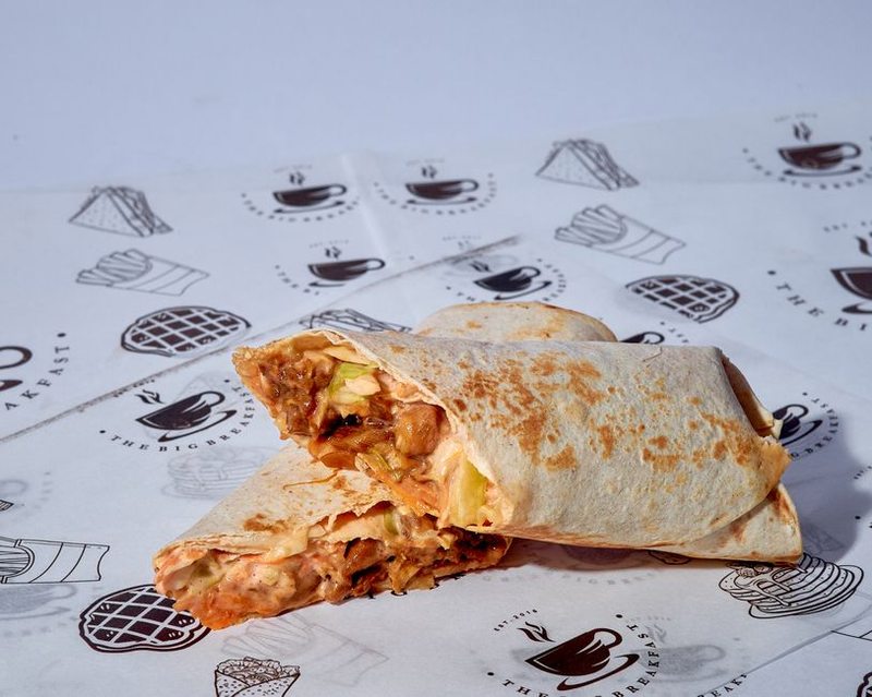 Wrap de pollo grillado